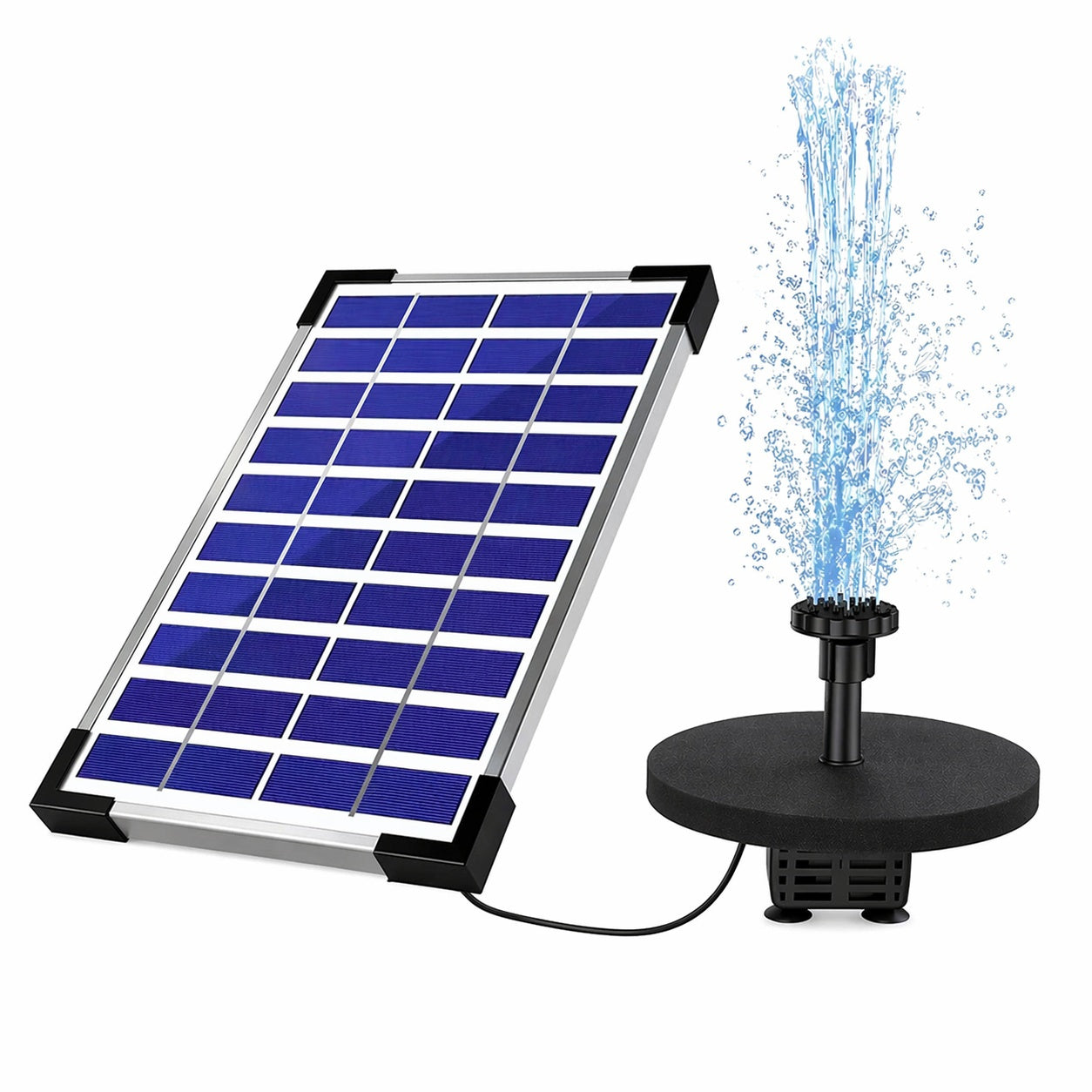 Solar Fountain 5W with Battery-1
