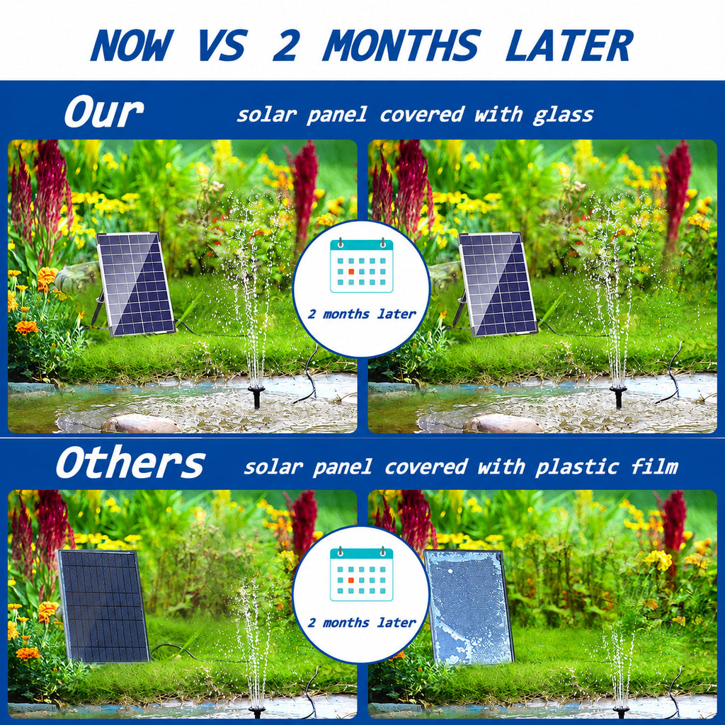 Solar Fountain 5W with Battery-4