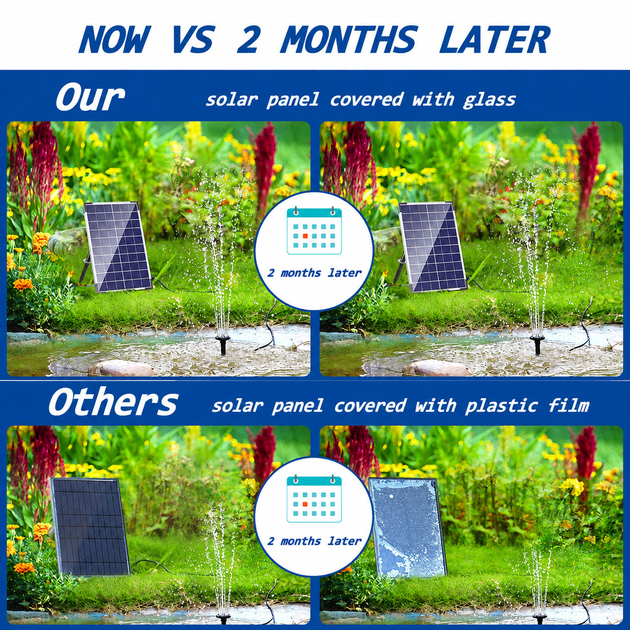 Solar Fountain 5W with Battery-4