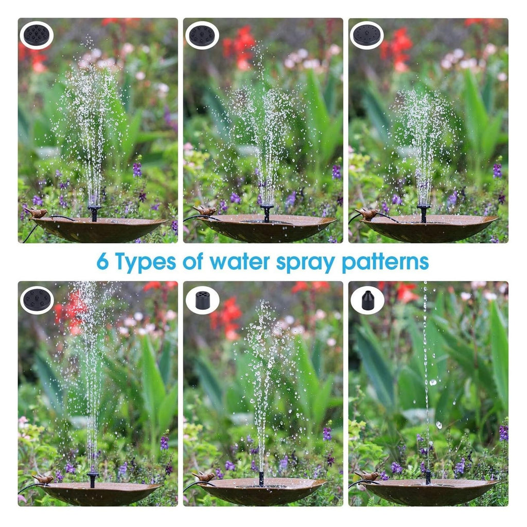 Solar Fountain 5W with Battery-7