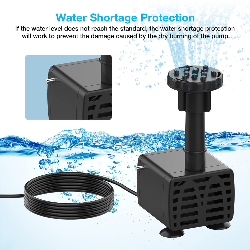 Solar Fountain 5W with Battery-8