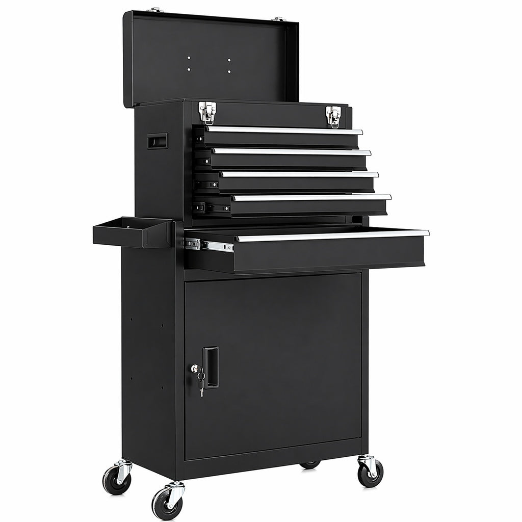Tool Chest 5 Drawer with Cabinet-1