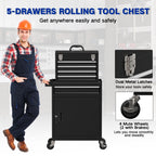 Tool Chest 5 Drawer with Cabinet-4