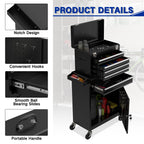 Tool Chest 5 Drawer with Cabinet-5
