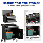 Tool Chest 5 Drawer with Cabinet-6